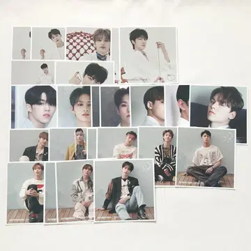 SEVENTEEN 포토 카드 사용