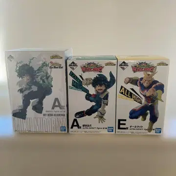 히로아카 제일복권 A상 E상 데쿠 올마이트 피규어 미개봉 새상품