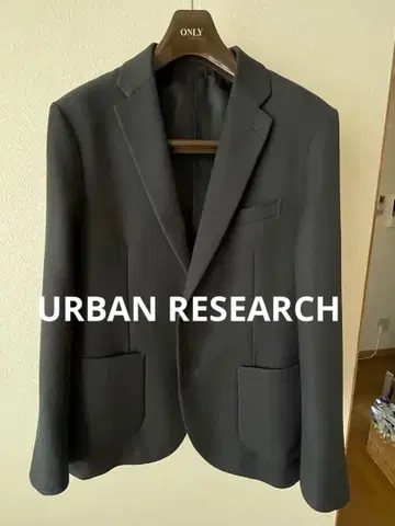 어반 리서치 다크 그레이 테일러드 자켓