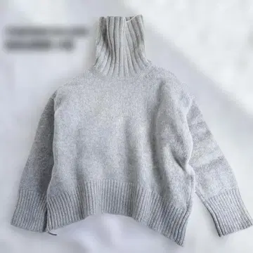 갤러리 바이 파인 울 터틀넥 풀오버 스웨터