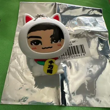 와타나베 렌 마네키 고양이 인형옷 키링