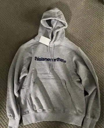 thisisneverthat 후드티 그레이