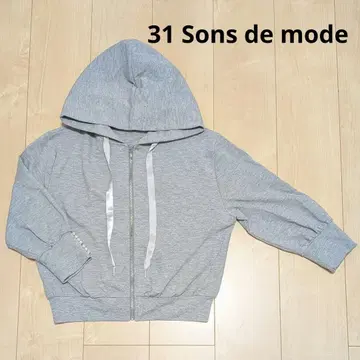 새상품 31 Sons de mode 7부 소매 후드티