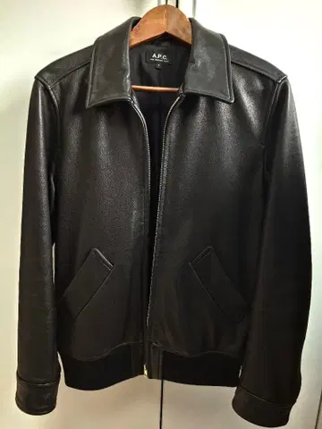 a.p.c moto blouson 모토 블루종 가죽 자켓 s