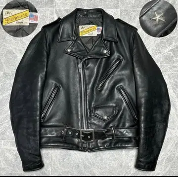 schott 613 Perfecto 원스타 더블 라이더 자켓