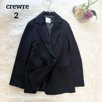 완판템 [ crewre ] 크루레 더블 브레스트 트윌 자켓 네이비 2