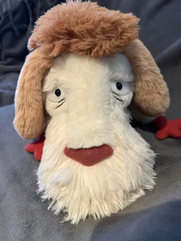 택 포함 새상품 지브리파크 한정판 힌 봉제 인형