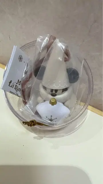 선착순 라스트 1점!! 디즈니 크리스마스 릴린린 캡슐 토이 화이트