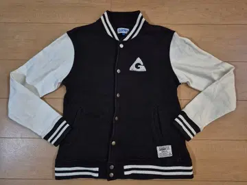 GERRY 제리 바시티 자켓 블랙 x 화이트