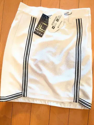 FIDRA 여성용 골프 스커트 M 화이트 팬츠 포함