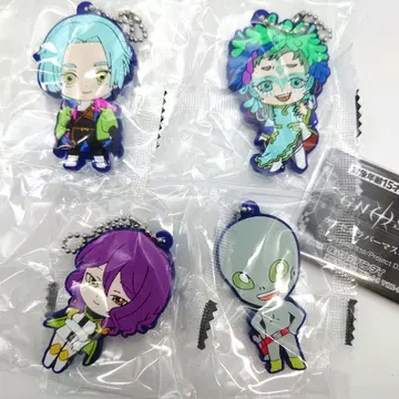 GNOSIA 그노시아 캡슐 러버 마스코트 유리 라키오 지나 시게미치