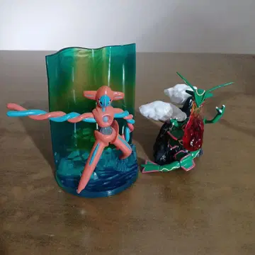 포켓몬 배틀 시리즈 디오시스&레쿠자 2체 세트