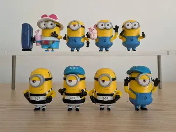 미니언 니코앤드 피규어 8개 세트