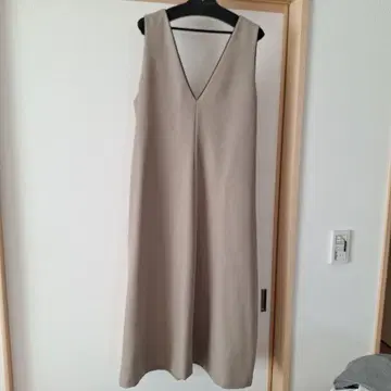 어반 리서치 URTECH 파이핑 점퍼 OP 베이지