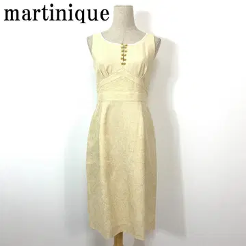 마르티니크 슬리브리스 원피스 베이지 B960