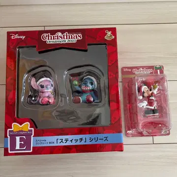 디즈니 제일복권 2025 크리스마스 오너먼트 스티치 미키