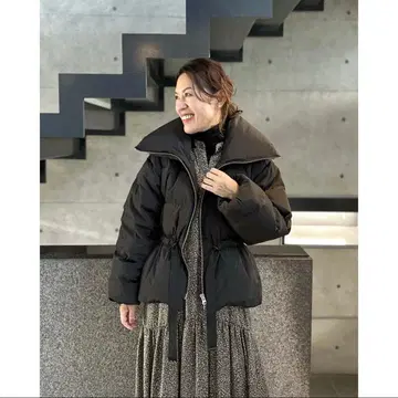 amarc 오쿠사 나오코 빅 칼라 다운 코트 DUNO