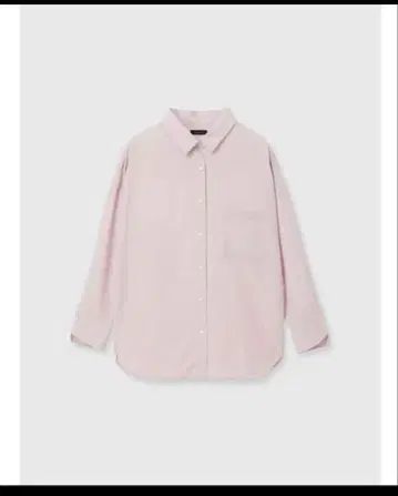 anuans 스탠다드 셔츠 핑크