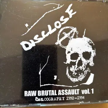 DISCLOSE RAW BRUTAL ASSAULT vol. 1 2CD