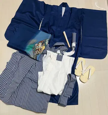 시치고산 하카마 세트 5세 남아 753 설날 예복 연습 생일 절구