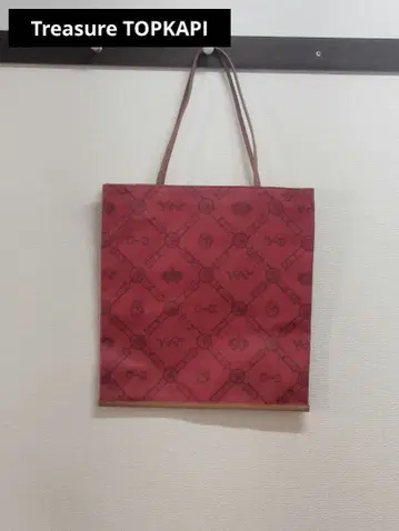 Treasure TOPKAPI 빨간색 로고 토트백[FF]