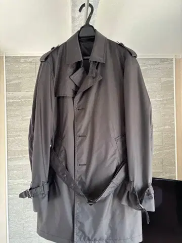 캘빈클라인 방한 하프 코트