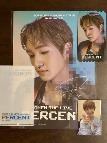 ONEW 온유 World tour 런던 공연 VIP 혜택