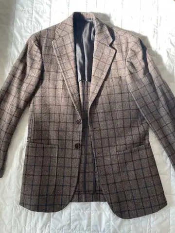 Lanificio di Pray 체크 무늬 테일러드 자켓