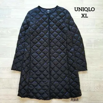 UNIQLO 유니클로 울트라 라이트 다운 컴팩트 노카라 코트 [ XL ]
