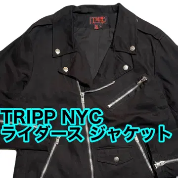 TRIPP NYC 더블 라이더스 자켓 XL 트립 뉴욕