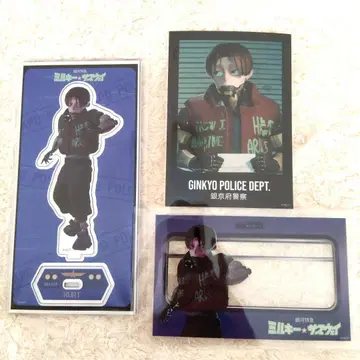 밀키웨이 만화전 아크릴 스탠드 마그샷 클리어 카드 카트