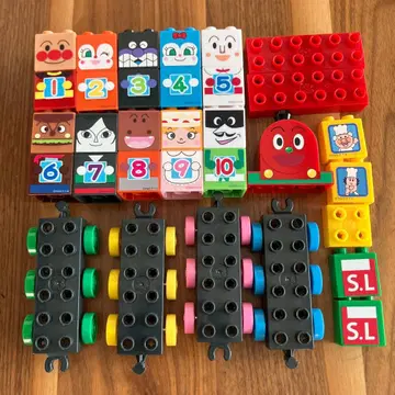 호빵맨 숫자 블록 세트