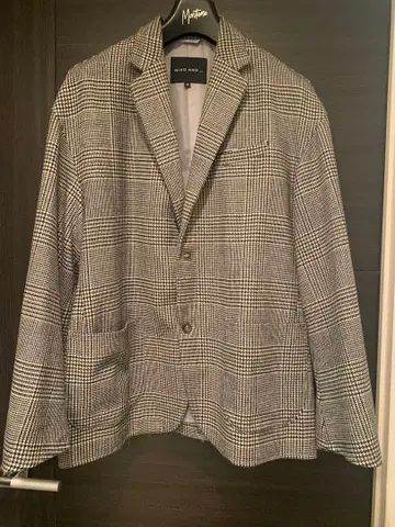 NIKO AND - 테일러드 자켓 글렌체크 오버 사이즈