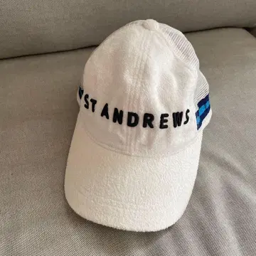 ST ANDREWS 메쉬 캡 화이트