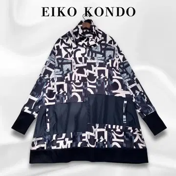 EIKOKONDO 에이코콘도 올 패턴 원피스 루즈핏 A라인 니트