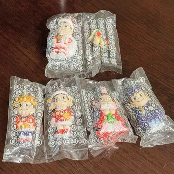 페코짱, 포코짱 캐릭터 키링 세트 5개