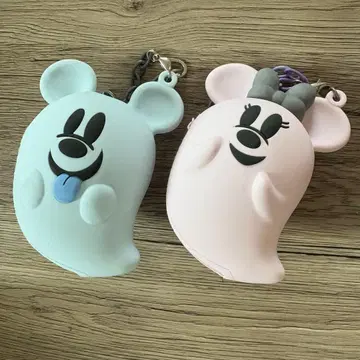 디즈니 할로윈 유령 실리콘 파우치 참 2023