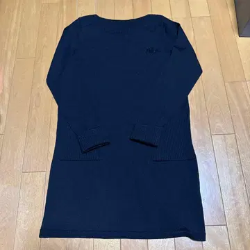 시착만 한 상품 라코스테 니트 원피스 큐빅 악어