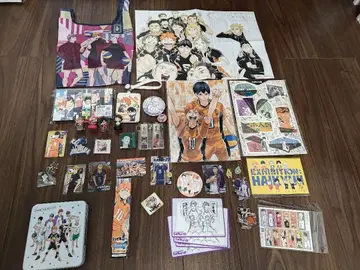 하이큐 굿즈 하이큐전 입장 특전 외 스티커 엽서