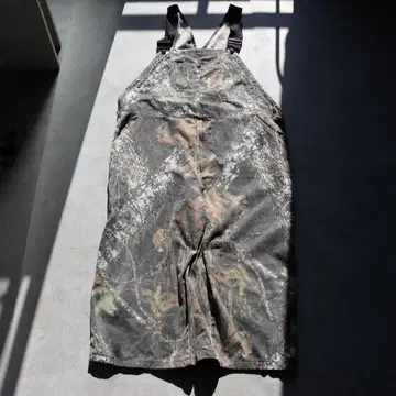 00s FIELDSTAFF 카모플라쥬 패턴 오버롤 스트릿 나무