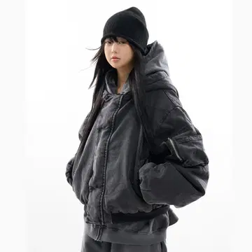 RAUCOHOUSE 오딘 워싱 패디드 ma-1 점퍼