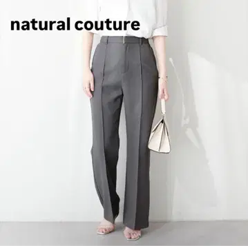 natural couture / 하이웨스트 미 플레어 팬츠