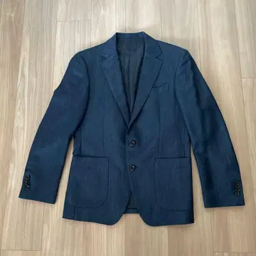 다크 블루 테일러드 자켓