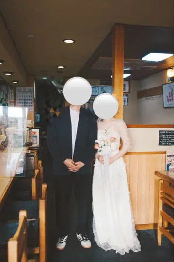 웨딩 드레스 A라인 아이보리