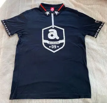 archivio 알치비오 네이비 집업 셔츠 남성용 48