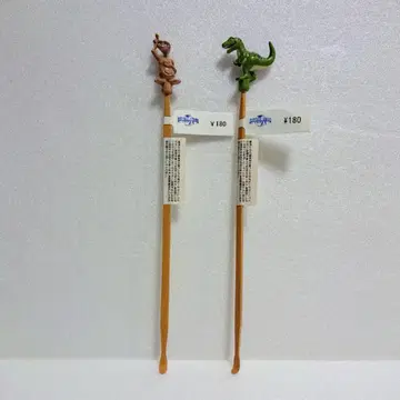 새상품 미사용 유니버설 스튜디오 재팬 귀이개 2개 세트 레트로
