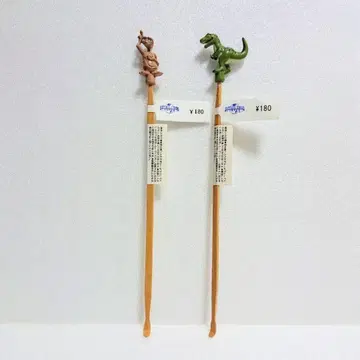 새상품 미사용 유니버설 스튜디오 재팬 귀이개 2개 세트 레트로