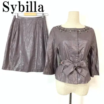 LA6036 Sybilla 시빌라 스커트 셋업 퍼플 계열 M