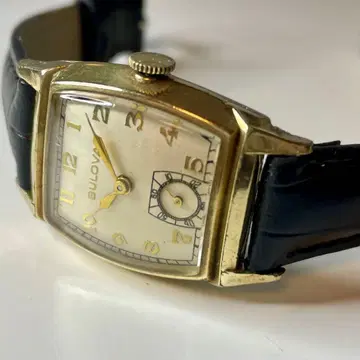 Bulova 1949년 제조 빈티지 손목시계 골드 스몰 세컨드