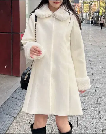 INGNI 퍼 탈부착 4WAY/A라인 코트